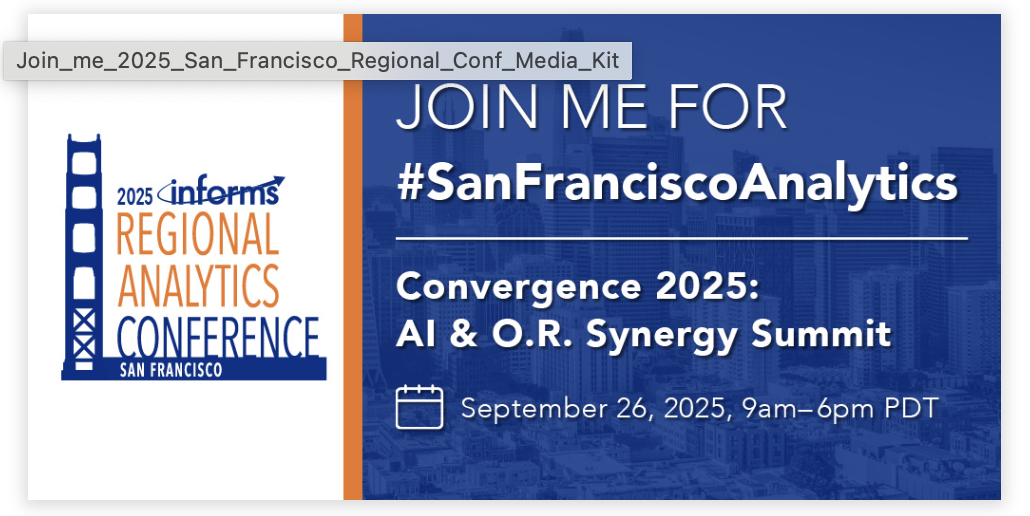 INFORMS SFO Regional Conference